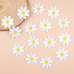 Shein 10pcs Daisy Shaped Iron-On Patch