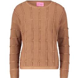 Betty Barclay Chunky Knit Sweater - Beige/Brown