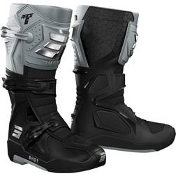 Shot Race Motocross Stiefel, schwarz-grau, Größe