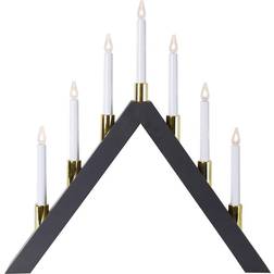 Star Trading Halla Grey Adventsljusstake 53cm