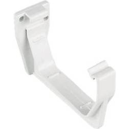 Marshall-Tufflex White White Square Guttering and Downpipe - Gutter and Pipe Fittings - Gutter Bracket