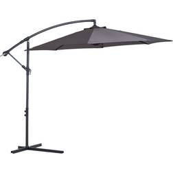 OutSunny 3M Banana Cantilever Umbrella Garden Parasol