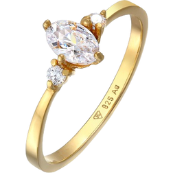 Elli Engagement Ring - Gold/Transparent