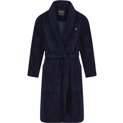 Lyle & Scott Towelling Dressing Gown - Peacoat