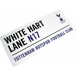 Tottenham Hotspur Tottenham Hotspur FC White Metal Street Sign