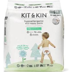 Kit & Kin Eco Nappy Pants Size 6 15+kg 18pcs