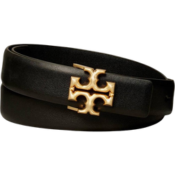 Tory Burch Eleanor Belt - Black/Gold