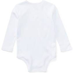 Polo Ralph Lauren Polo Bear Cotton Interlock Bodysuit - White