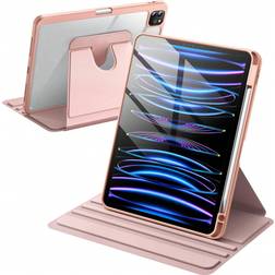 Shein Anti-Scratch IPad Case Compatible With Built-In Pencil Holder, 360 Degree Rotating Folio Stand Premium