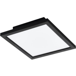 Eglo Salobrena-Z Black Ceiling Flush Light 30cm