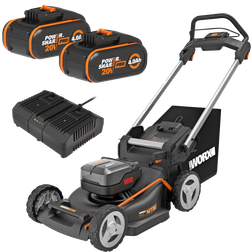 Worx WG748E (2x4.0Ah) Batteridriven gräsklippare