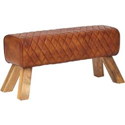 Wohnling Lathern Brown Sofabank 89x46cm