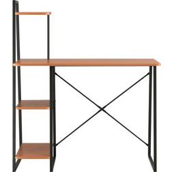 vidaXL 20285 Black/Brown Writing Desk 50x102cm