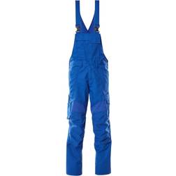 Mascot 18569-442 Accelerate Bib & Brace With Kneepad Pockets - Azure Blue