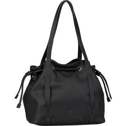 Gabor Women's Malu Drawstring Shoulder Bag - Black