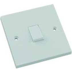 Wickes Intermediate Light Switch - Polished