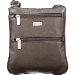 Bon Gout Nappa Crossover Bag DarkBrown