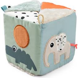 Done by Deer Fold-Out Sensory Cube Friends Colour Mix
