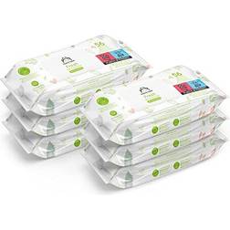 Mama Bear Amazon Brand Fresh Lightly Fragranced Baby Wipes – Pack of 6 Total 336 wipes