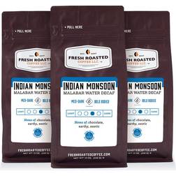 Fresh Roasted Coffee Indian Monsoon Malabar 12oz 3