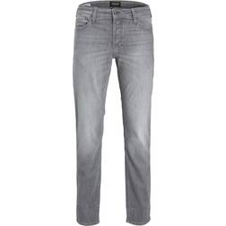 Jack & Jones Tim Original Cj 787 Noos Slim Straight Fit Jeans - Grey/Grey Denim