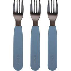 Filibabba Silicone Forks 3-pack Powder Blue