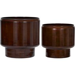 House Doctor Pile Urtepotte Brown Krukke