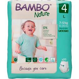 Bambo Nature Pants Size 4 7-12kg 20pcs