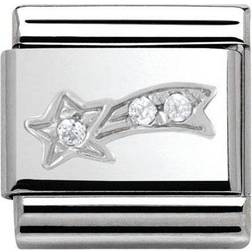Nomination Composable Classic Link Comet Charm - Silver/Transparent