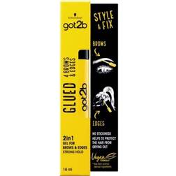 Schwarzkopf Got2b Glued for Brows & Edges 2 In 1 Wand Gel 0.5fl oz