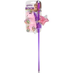 Pawise Fishing Rod Unicorn with Catnip 46cm