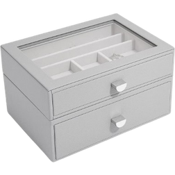 Stackers Classic 2 Set Jewellery Box - Pebble Grey