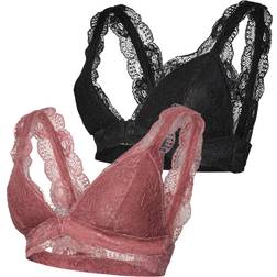 Mamalicious Bras 2-pack Black/Black (20016006)