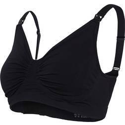 Carriwell Adjustable Padded Maternity & Nursing Bra Black