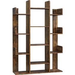 Vasagle ULBC67BXV1 Rustic Brown Book Shelf 140cm