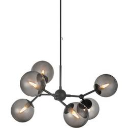 Halo Design Atom Smoke/Black Lampada a Sospensione 57cm