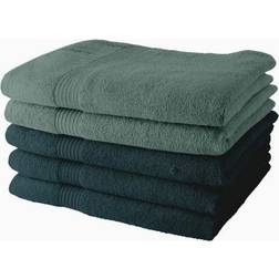 Today Lot de 5 Draps de Bain 70 x 130 cm - Bleu