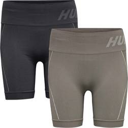 Hummel Te Christel Seamless Shorts 2-pack - Black