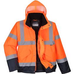 Portwest S266 Hi-Vis Contrast Winter Bomber Jacket