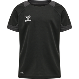 Hummel Kid's Lead Poly Training Jersey - Black