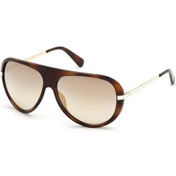 Guess Occhiali da sole in acetato dalla forma ovale GU6964S - Multicolore