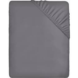 Utopia Bedding Deep Pocket Bed Sheet Grey (200x120cm)