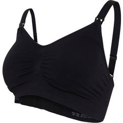 Carriwell Padded Maternity & Nursing Bra Black