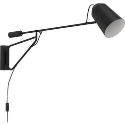 Eglo Loreto Black Vægarmatur