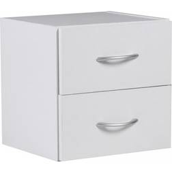 Nako Night White Chest of Drawer 34x34.5cm