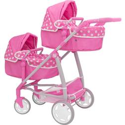 Dolly Dolly Tots Twin Dolls Pram