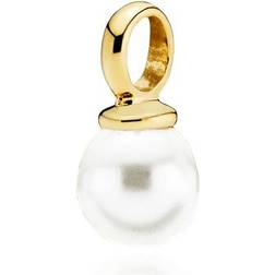 Izabel Camille NEW PEARLY Pendant shiny gold pl. silver fresh water pearl