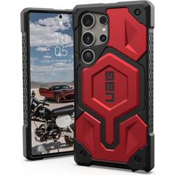 UAG Urban Armor Gear Samsung Galaxy S24 Ultra Cover Monarch Pro MagSafe Crimson