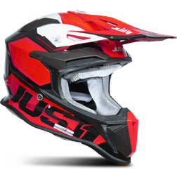 Just1 J18 F Hexa MX Helmet - Red/White