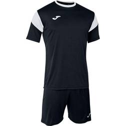 Joma Pheonix Shirt Shorts Set 5XS Black/White